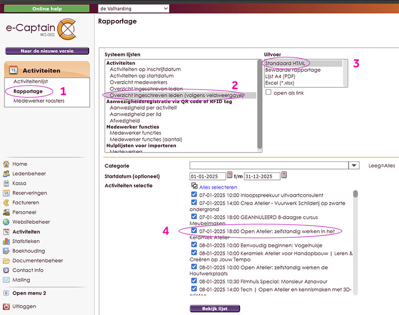 rapport-draaien rapport-draaien